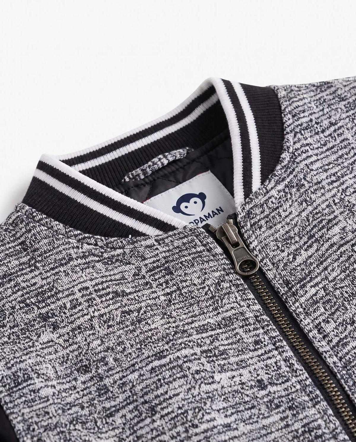 Black Boucle Nikki Bomber Jacket