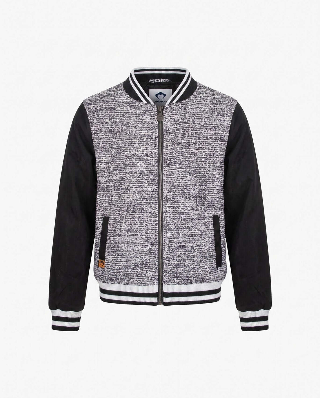 Black Boucle Nikki Bomber Jacket