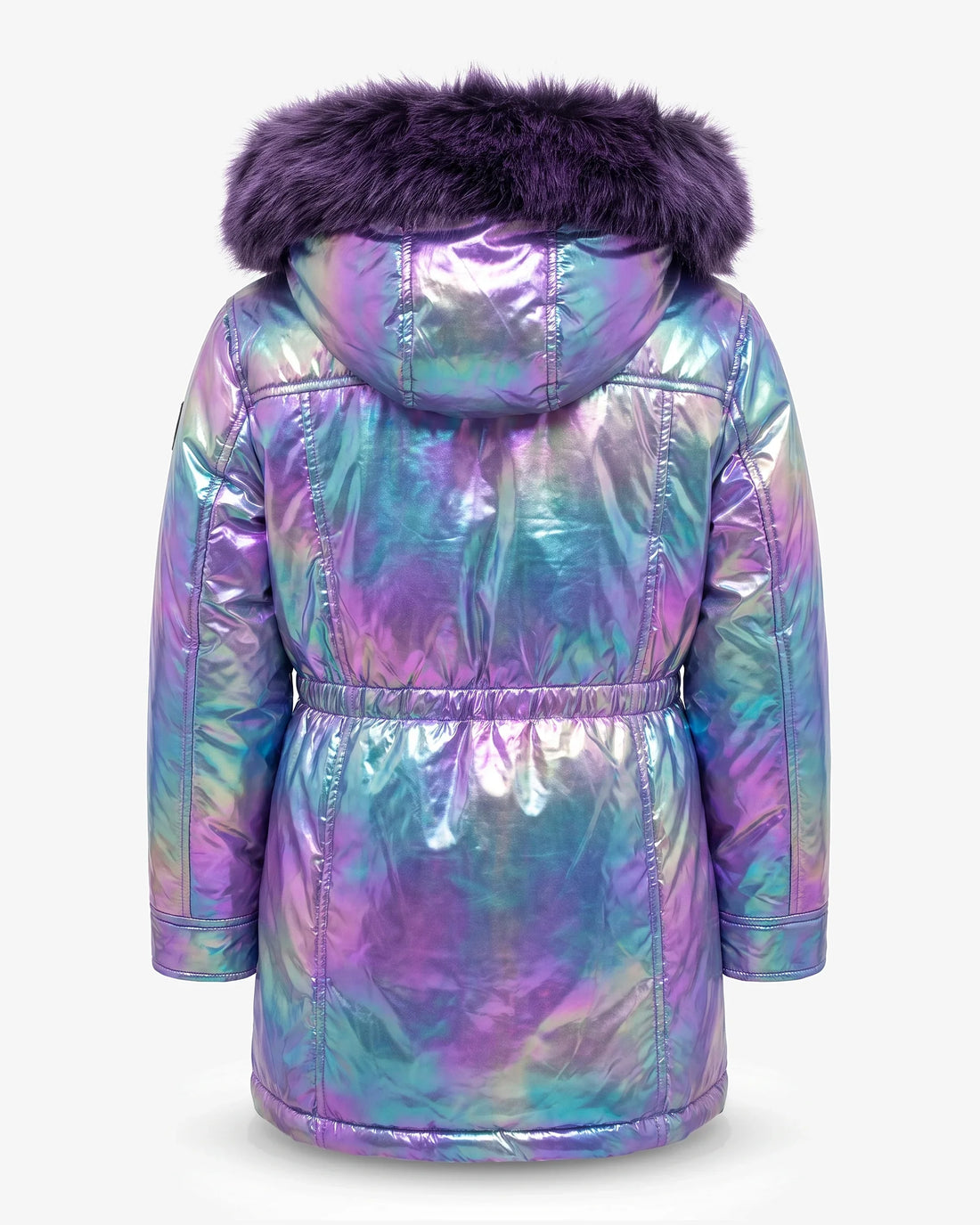 Alexandrite Middie Puffer Coat