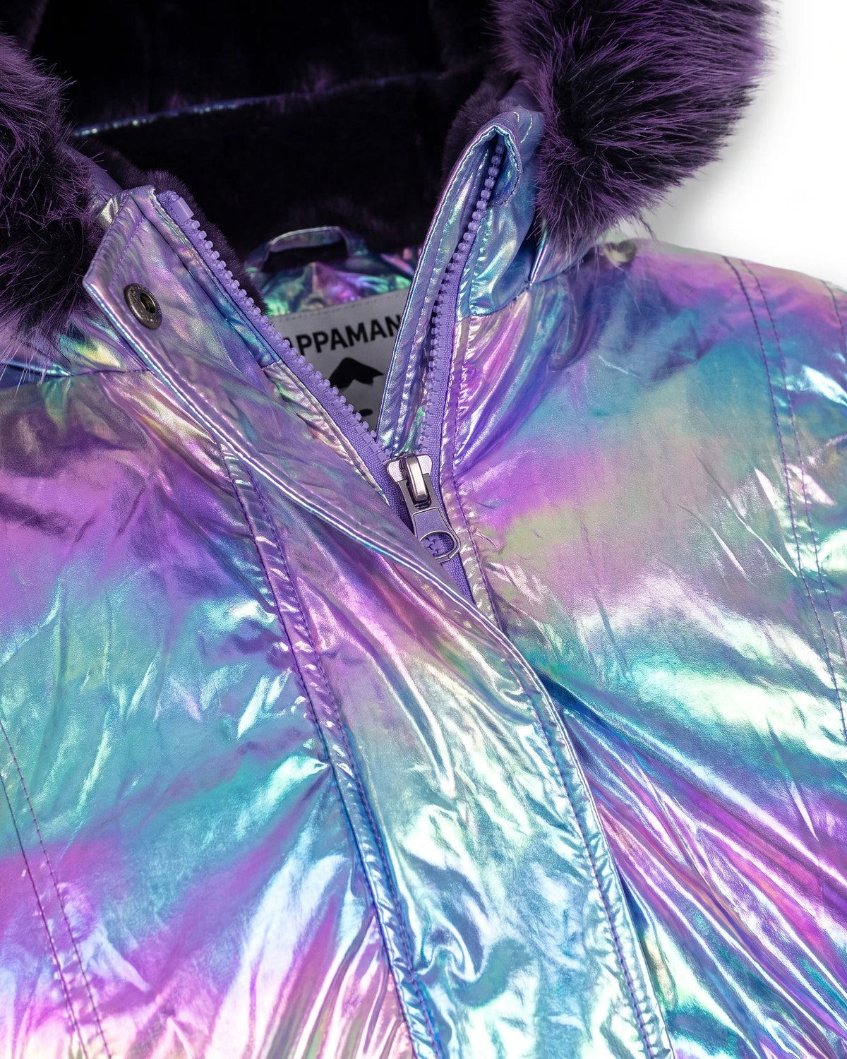 Alexandrite Middie Puffer Coat