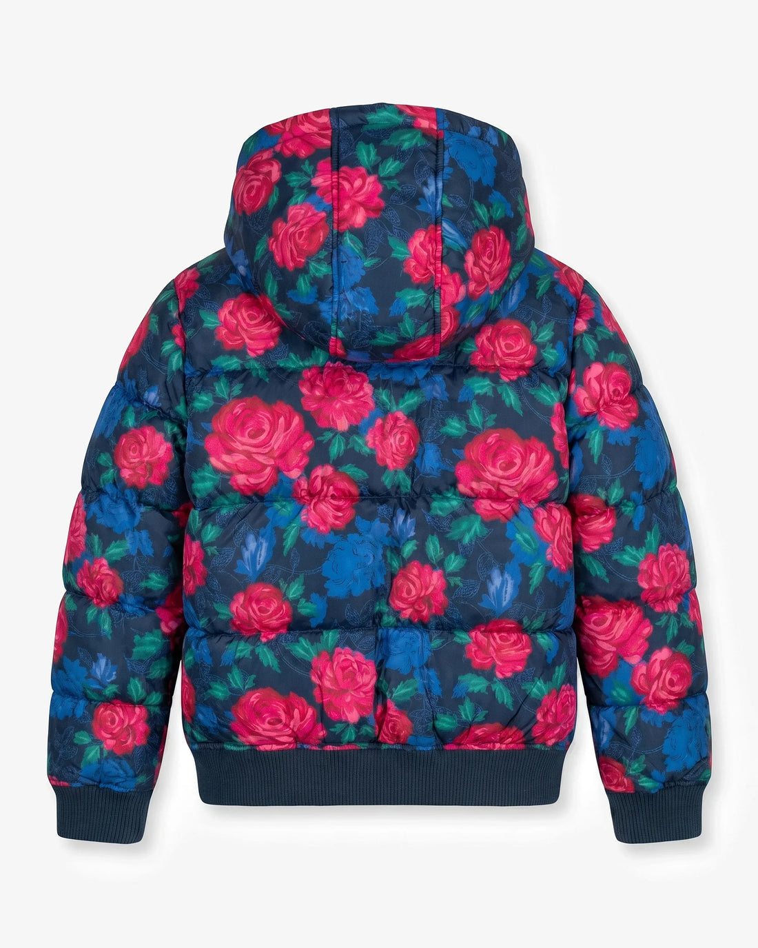 Navy Rose Garden Flurry Coat
