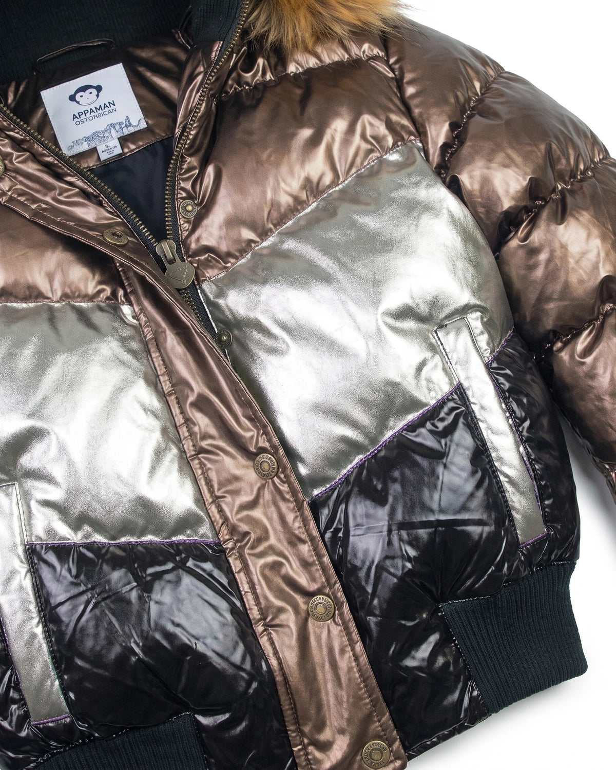 Copper Kylie Puffer Coat