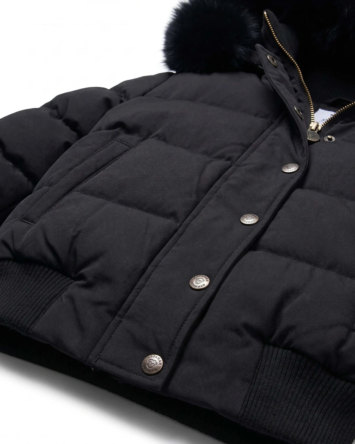 Black Kyla Puffer Coat