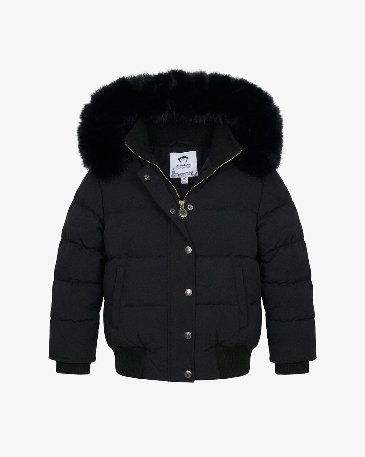 Black Kyla Puffer Coat