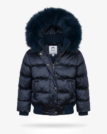 Midnight Navy Kyla Puffer Coat