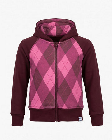 Berry Cozy Raglan Hoodie