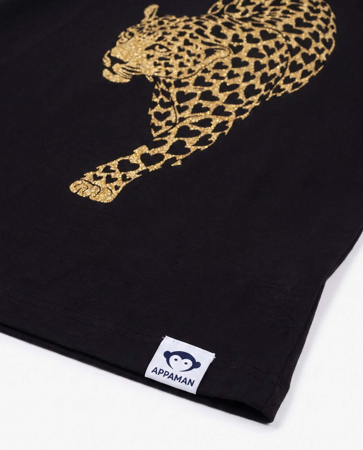 Leopard Black Elara Tee