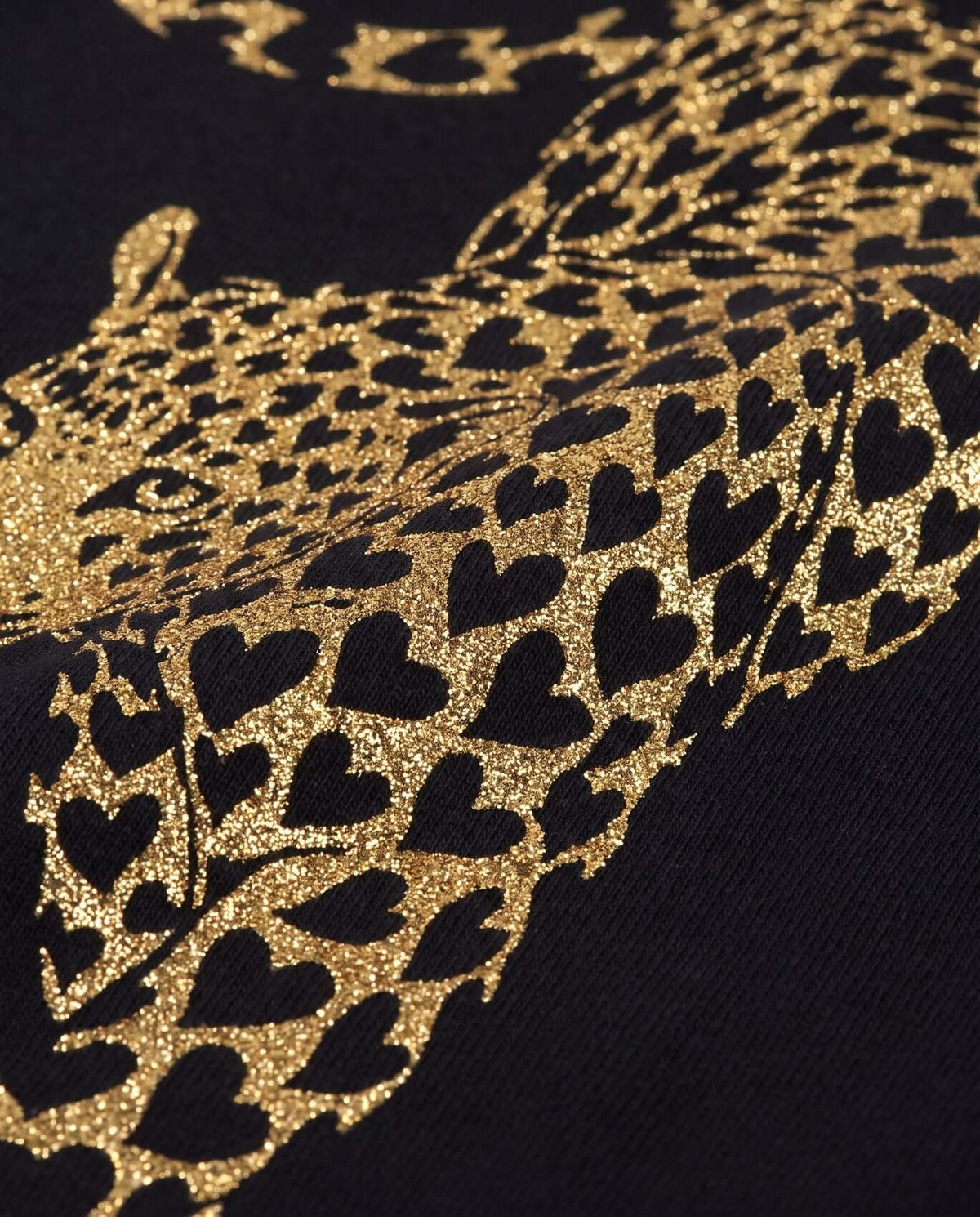 Leopard Black Elara Tee