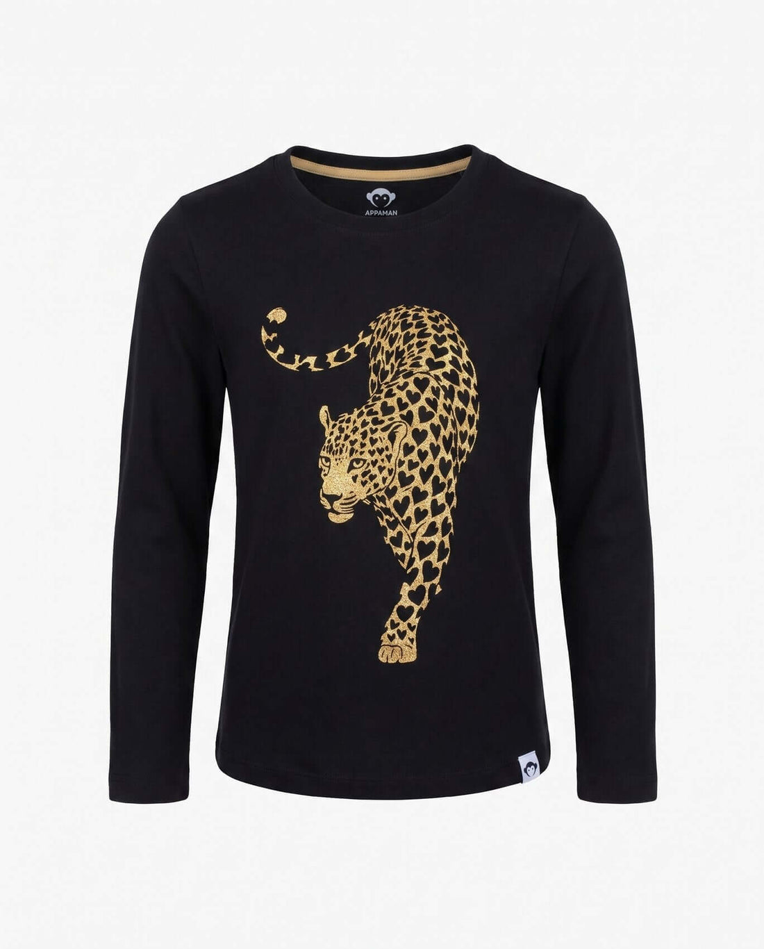 Leopard Black Elara Tee