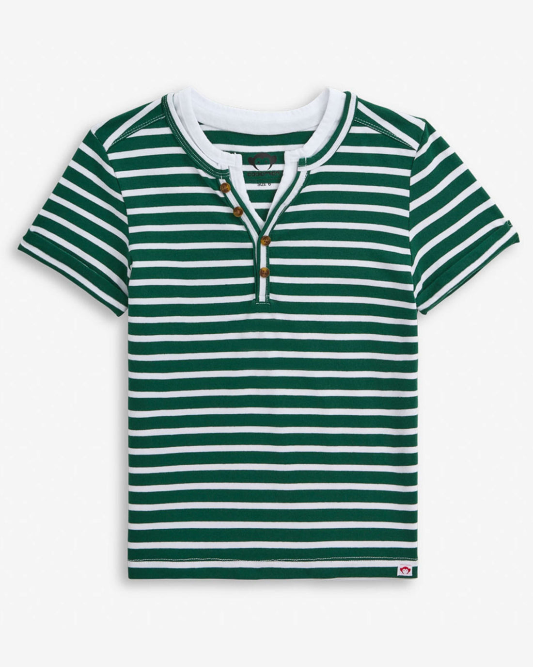Garden Green Stripe Hilltop Henley