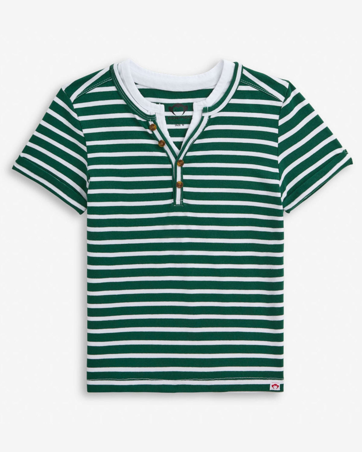 Garden Green Stripe Hilltop Henley