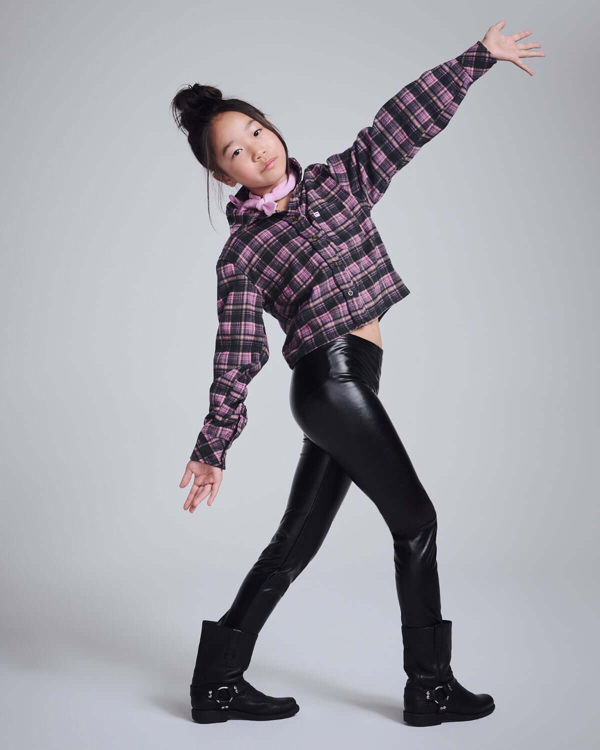 Black Shine Leggings