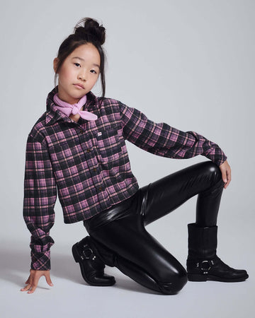 Black Shine Leggings
