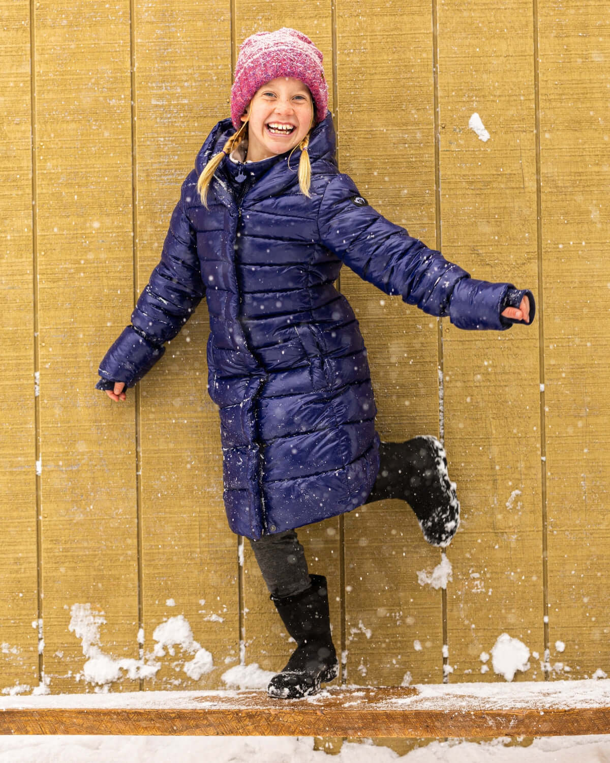 Blue Lovi Long Puffer