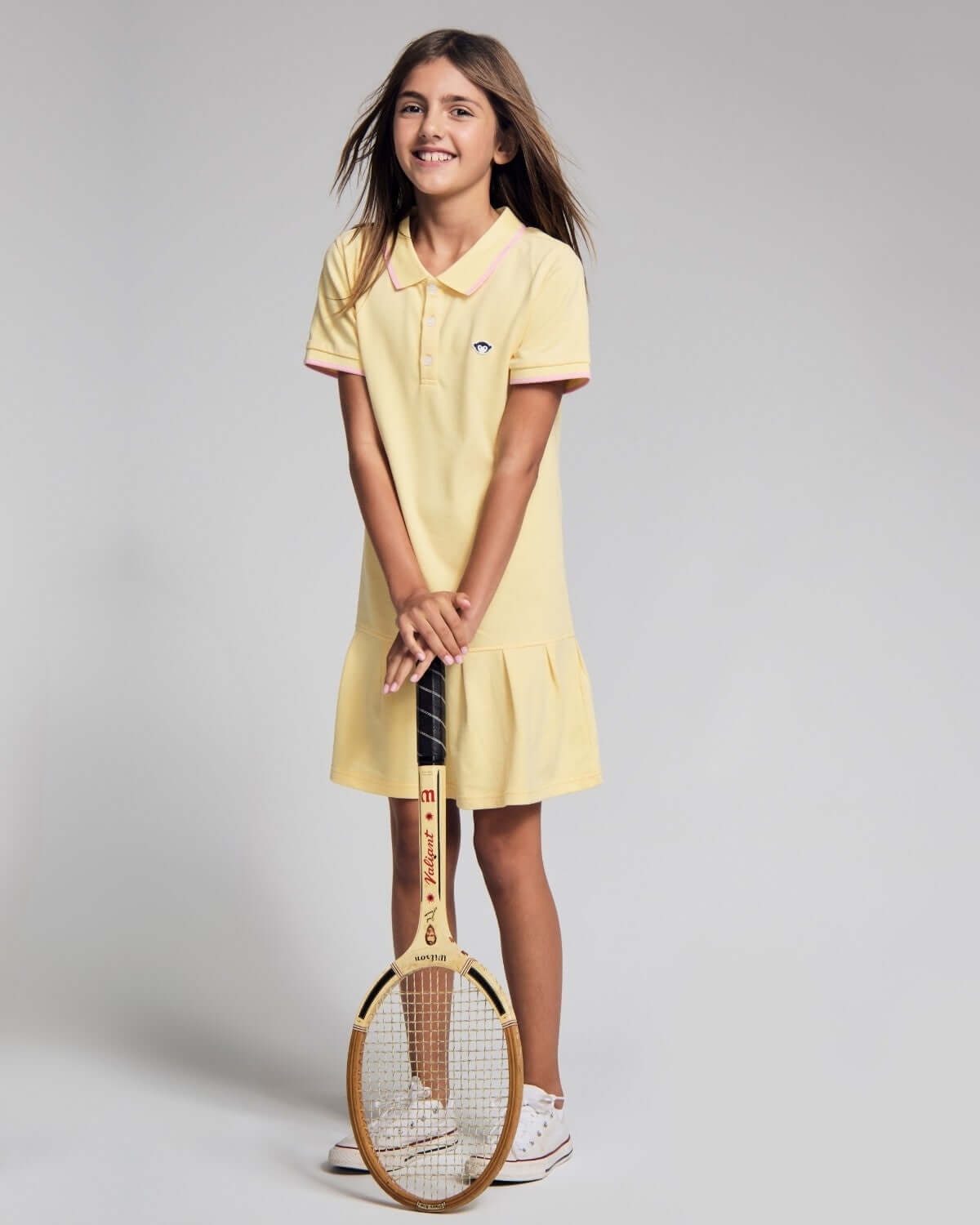Buttercup Polo Pleated Dress