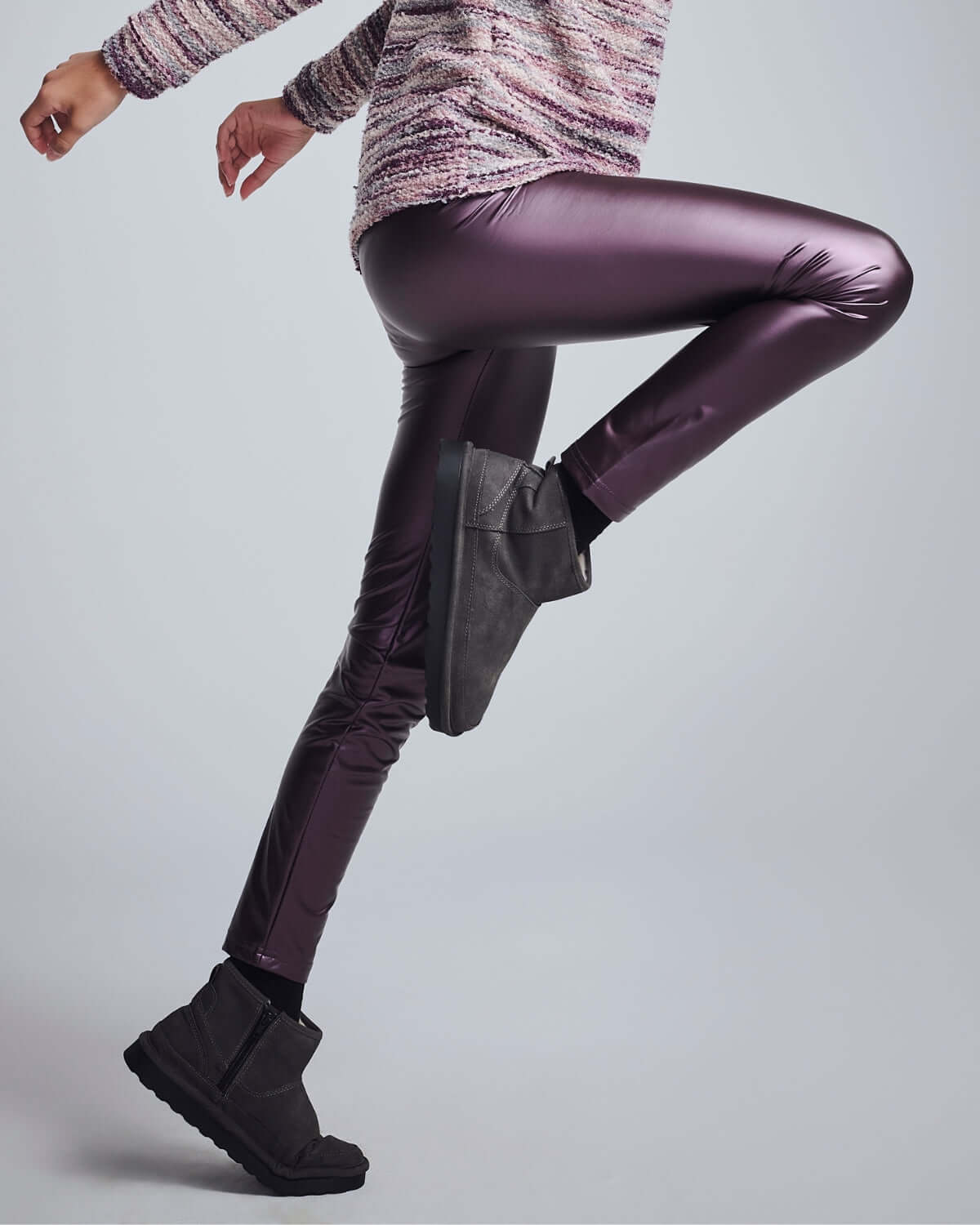 Purple Shine Leggings