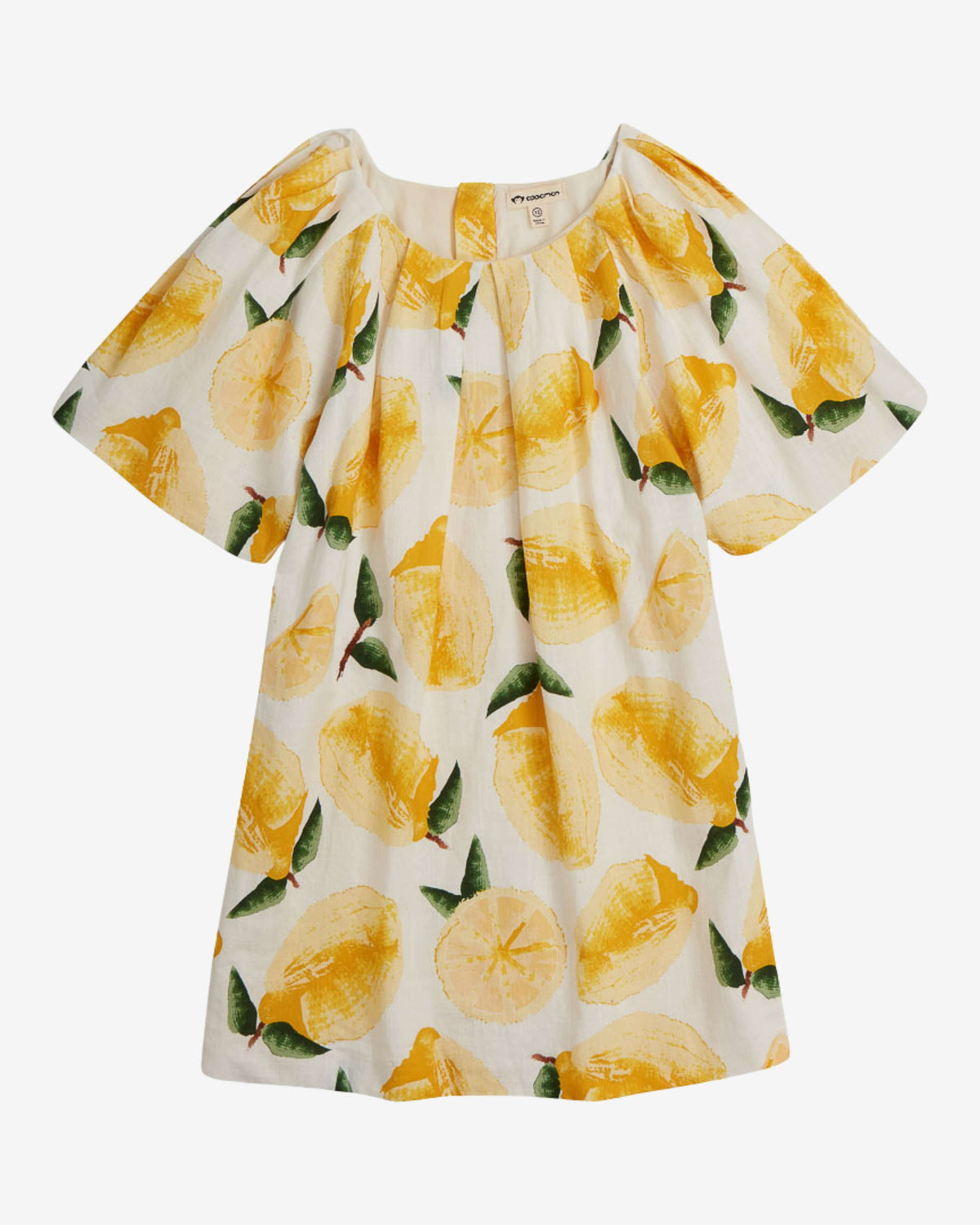 Lemons Puff Dress