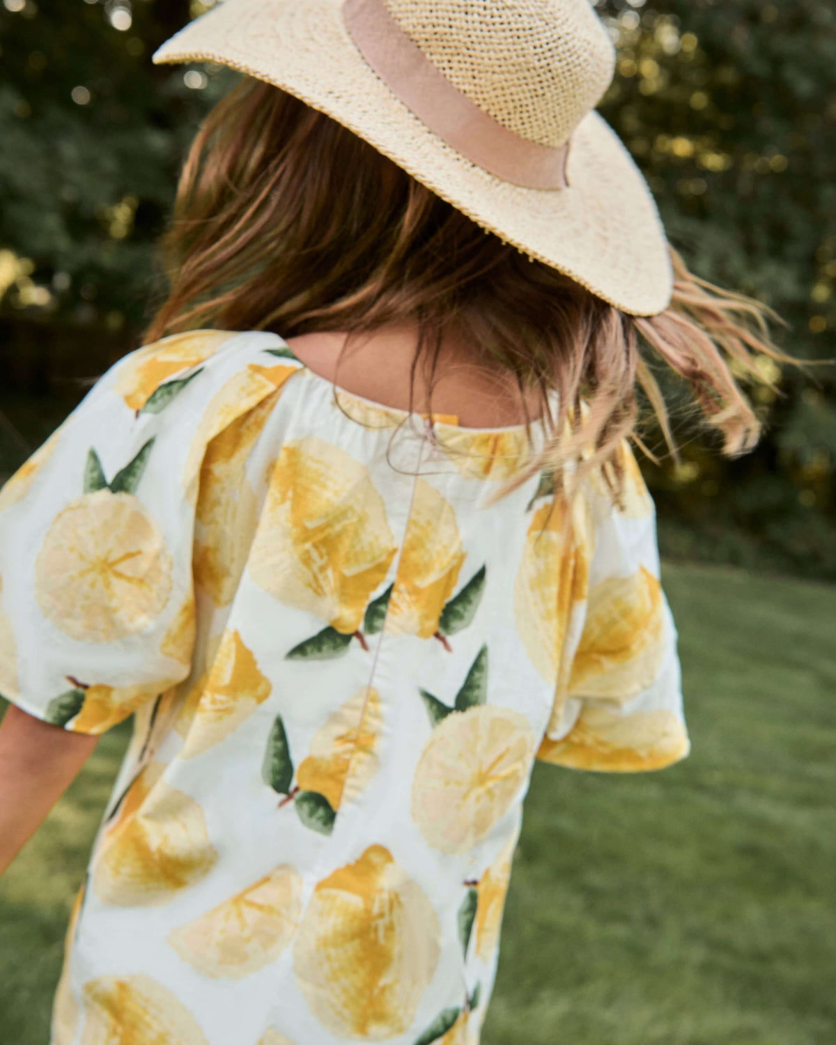 Lemons Puff Dress