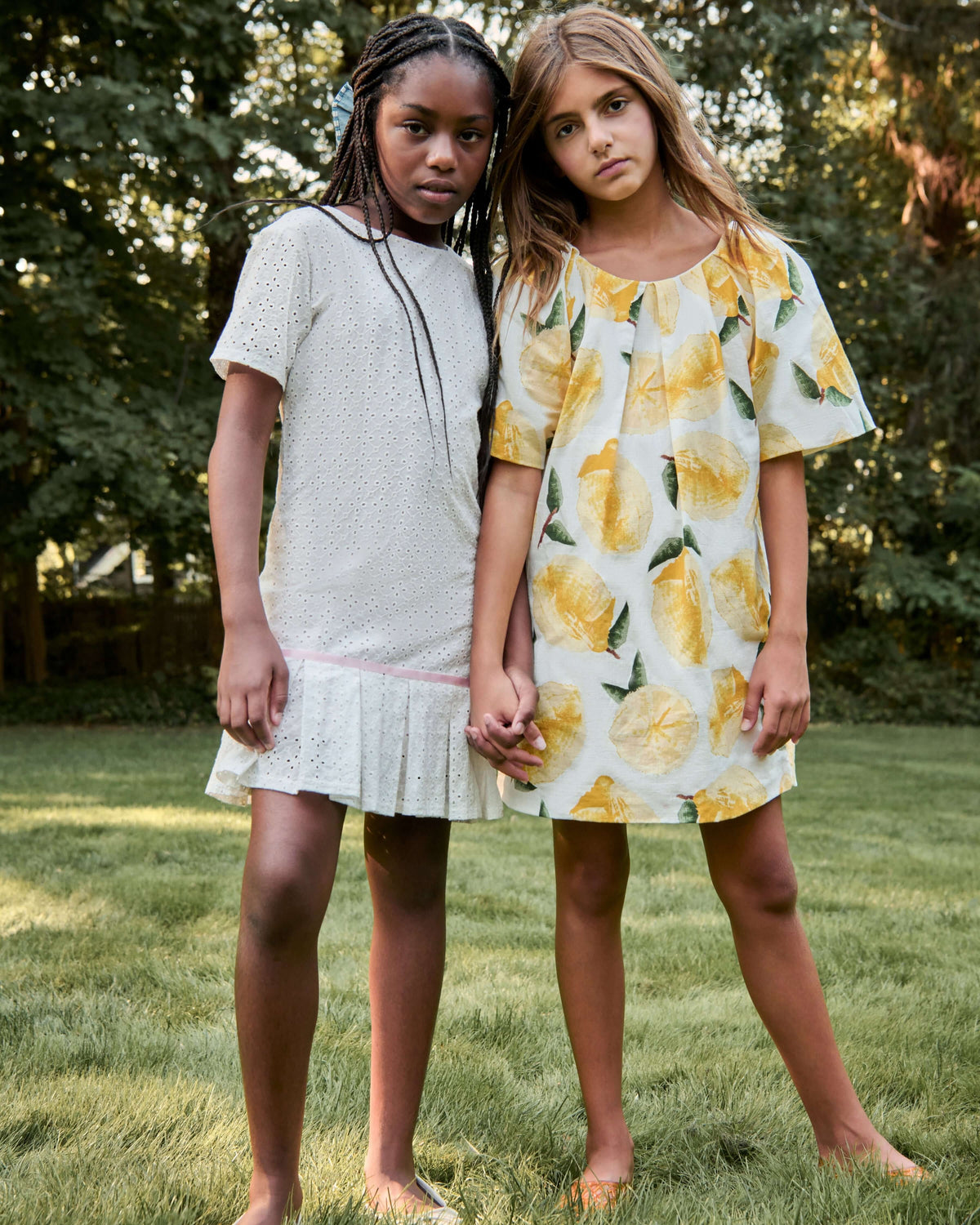 Lemons Puff Dress