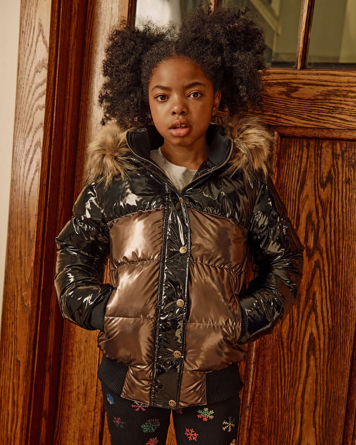 Copper Shine Kyla Puffer Coat