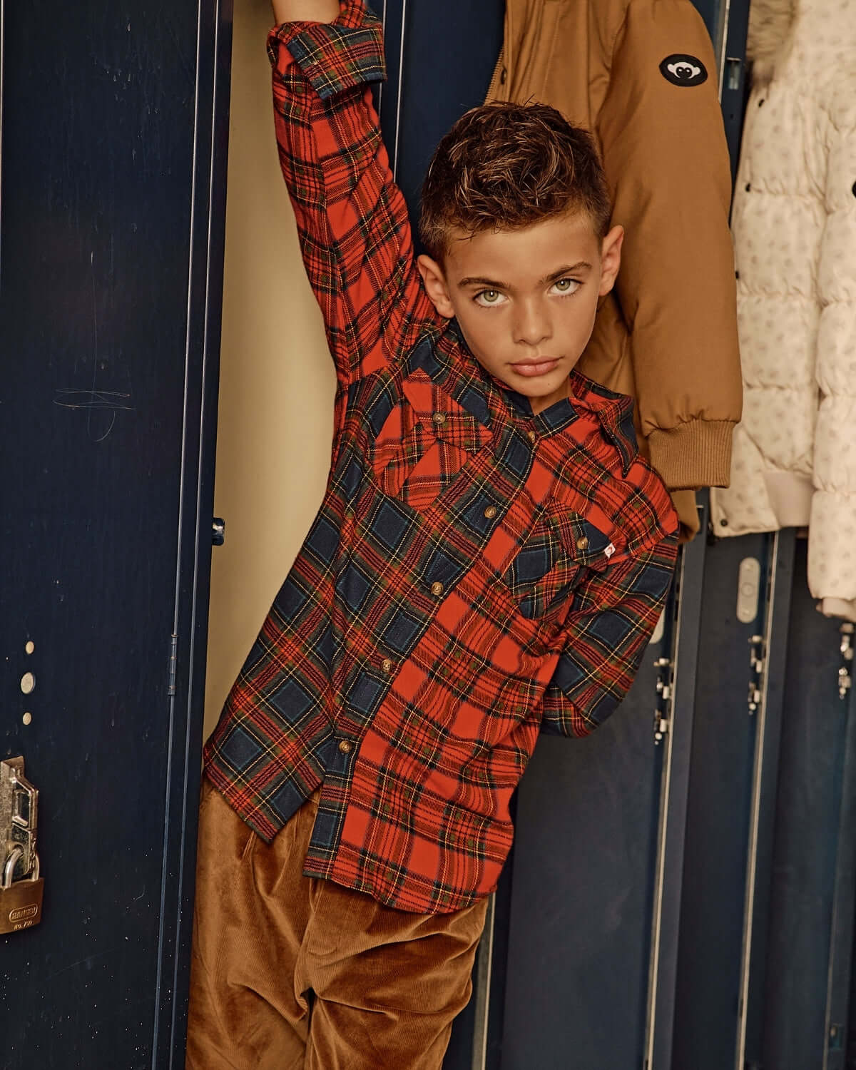Holiday Plaid Flannel Shirt