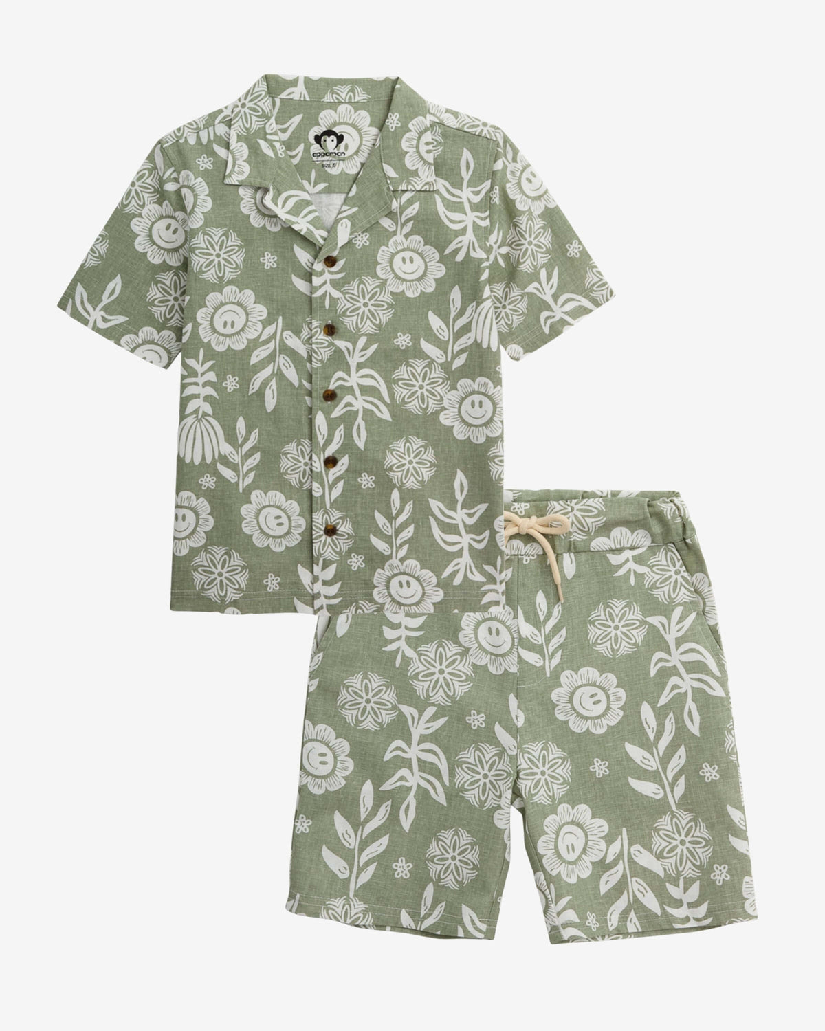 Linen Sage Sunflower Resort Set