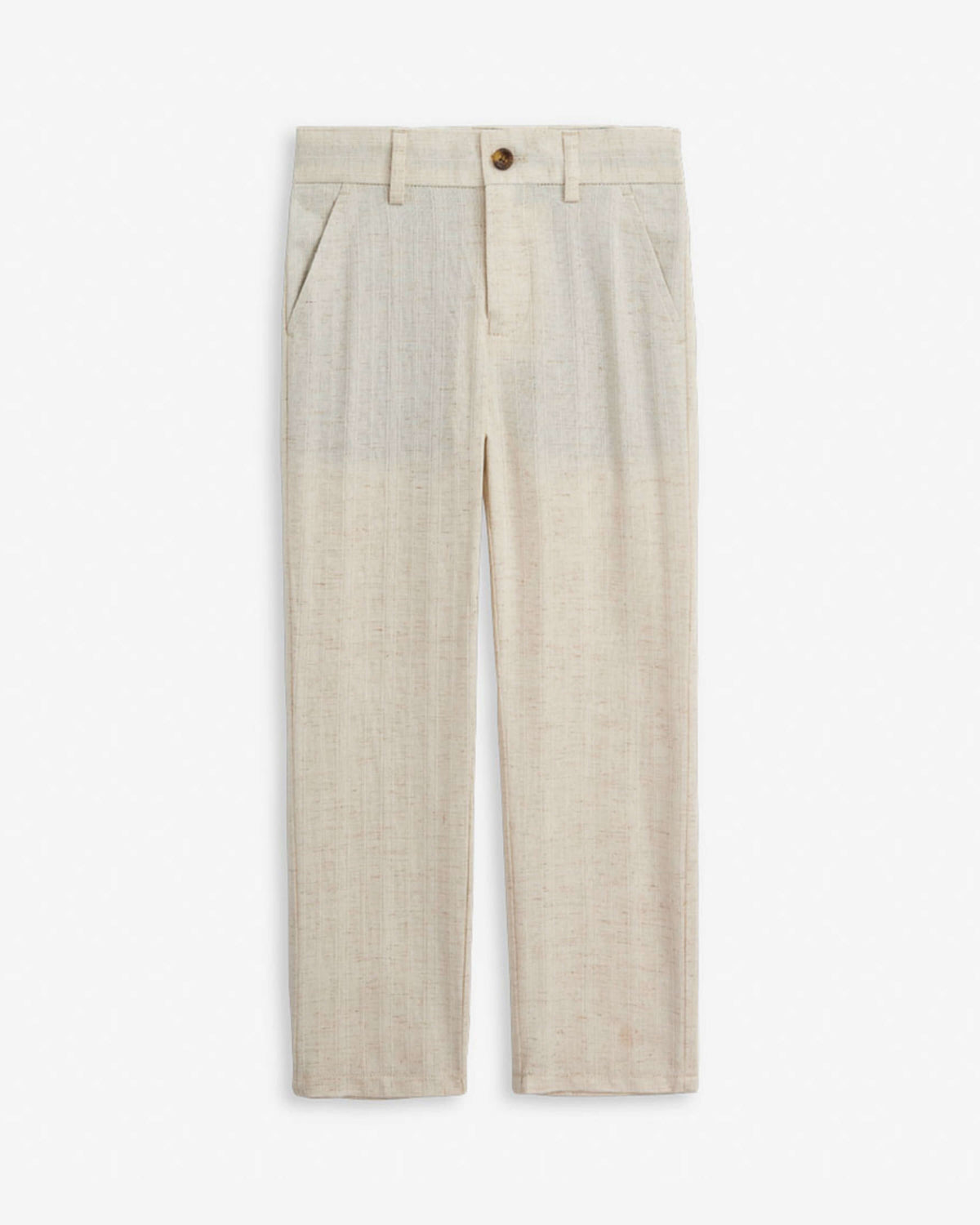 Linen Ivory Mod Suit