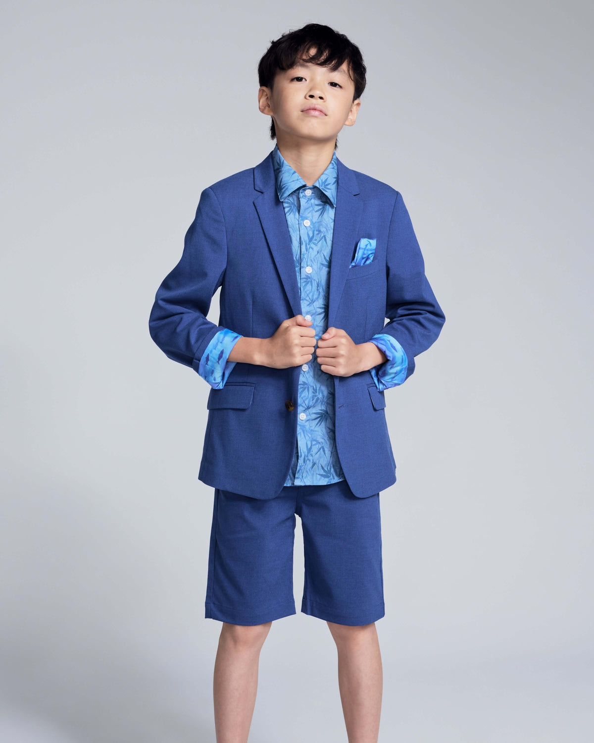 Linen Canopy Blue Sports Jacket