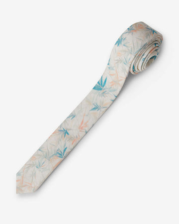 Linen Spring Bamboo Tie