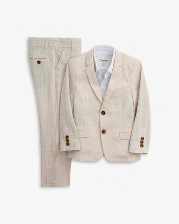 Linen Ivory Mod Suit