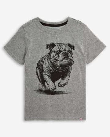Mascot Grey Graphic Short Sleeve Tee