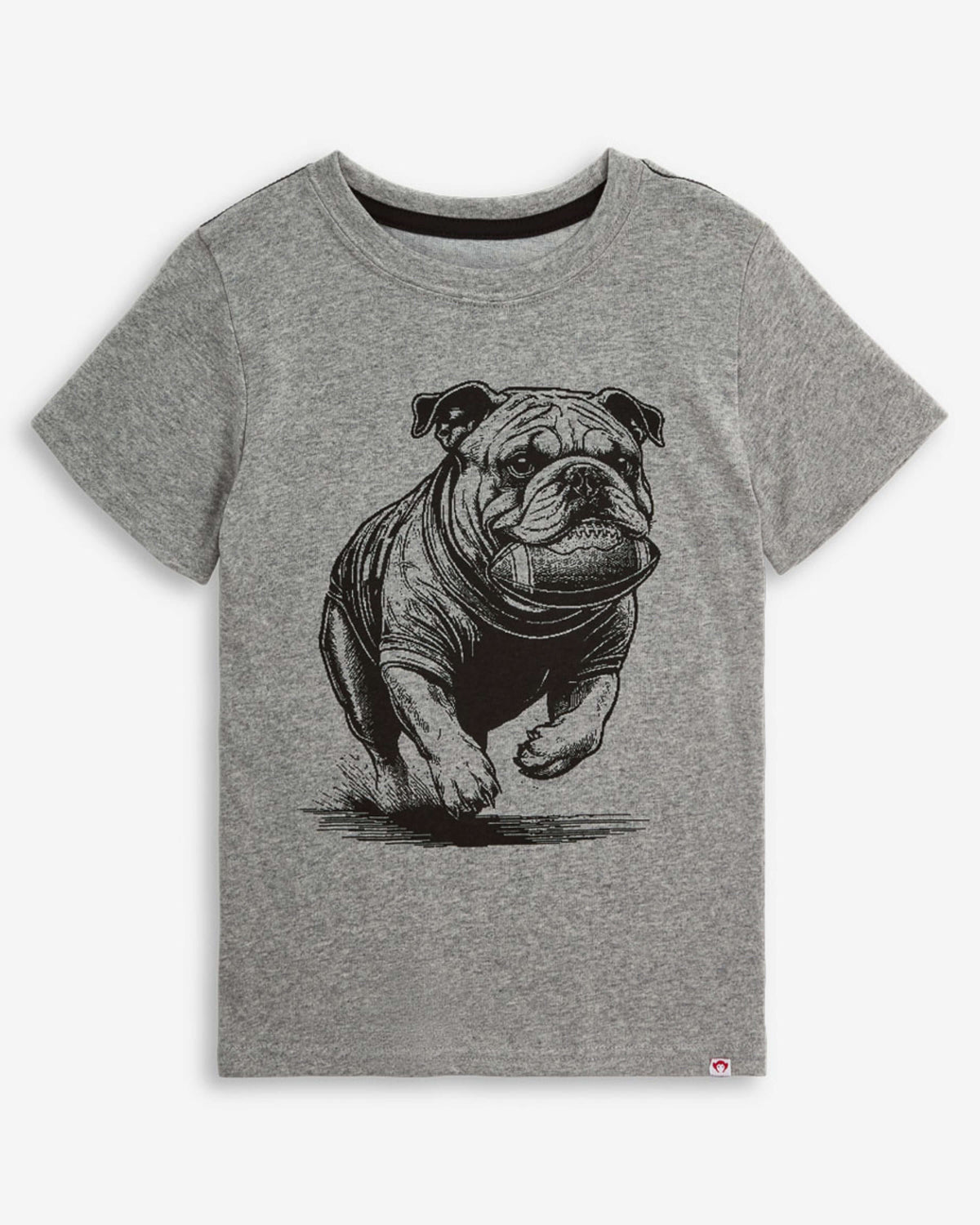 Mascot Grey Graphic Short Sleeve Tee
