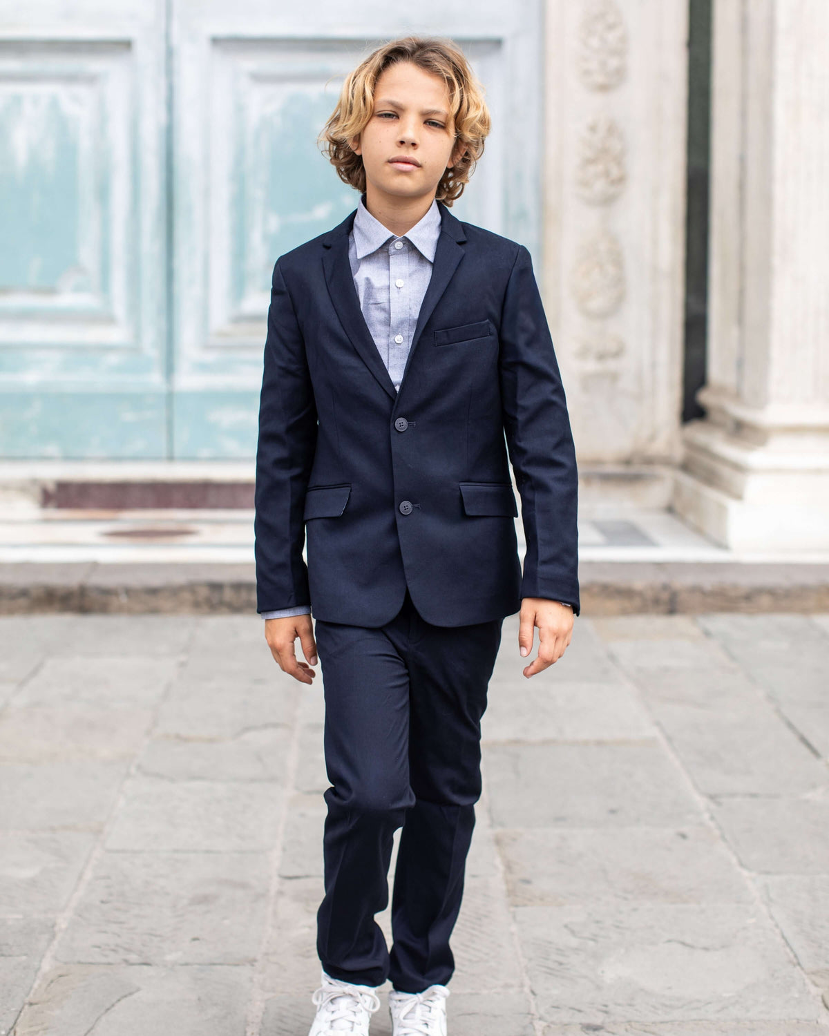 Navy Blue Mod Suit