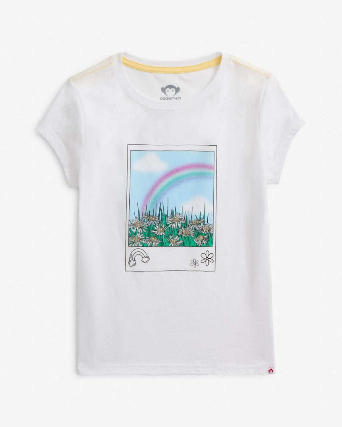 Polaroid White Circle Tee