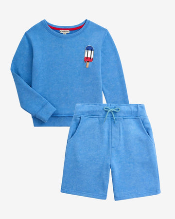 Popsicle Sweatshirt & Short Set