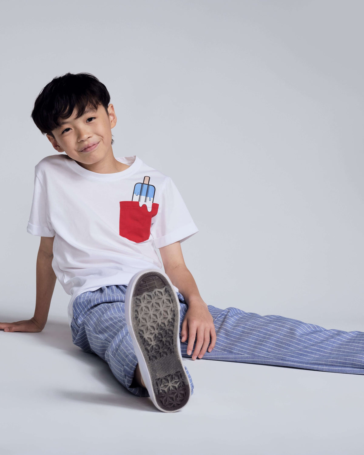Popsicle White Day Trip Tee