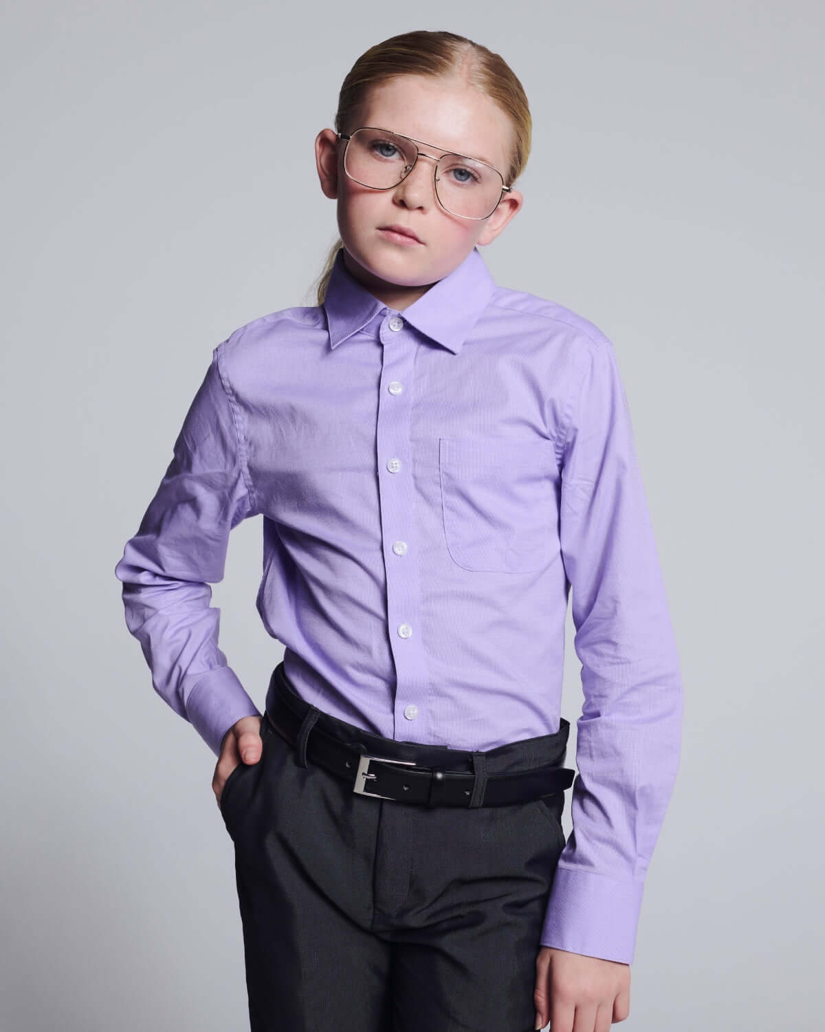 Lavender Purple Standard Button Down