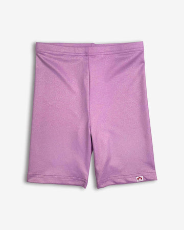 Sparkle Lavender Bike Shorts