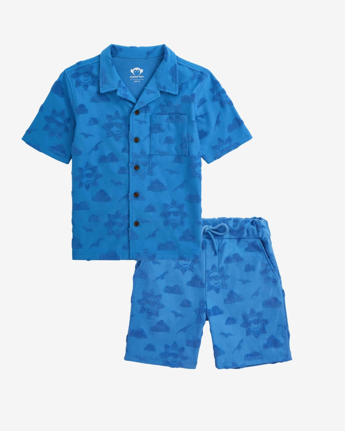 Cobalt Blue Terry Resort Set