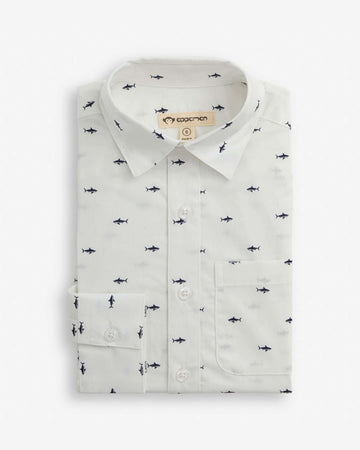 Sharks Standard Button Down Shirt