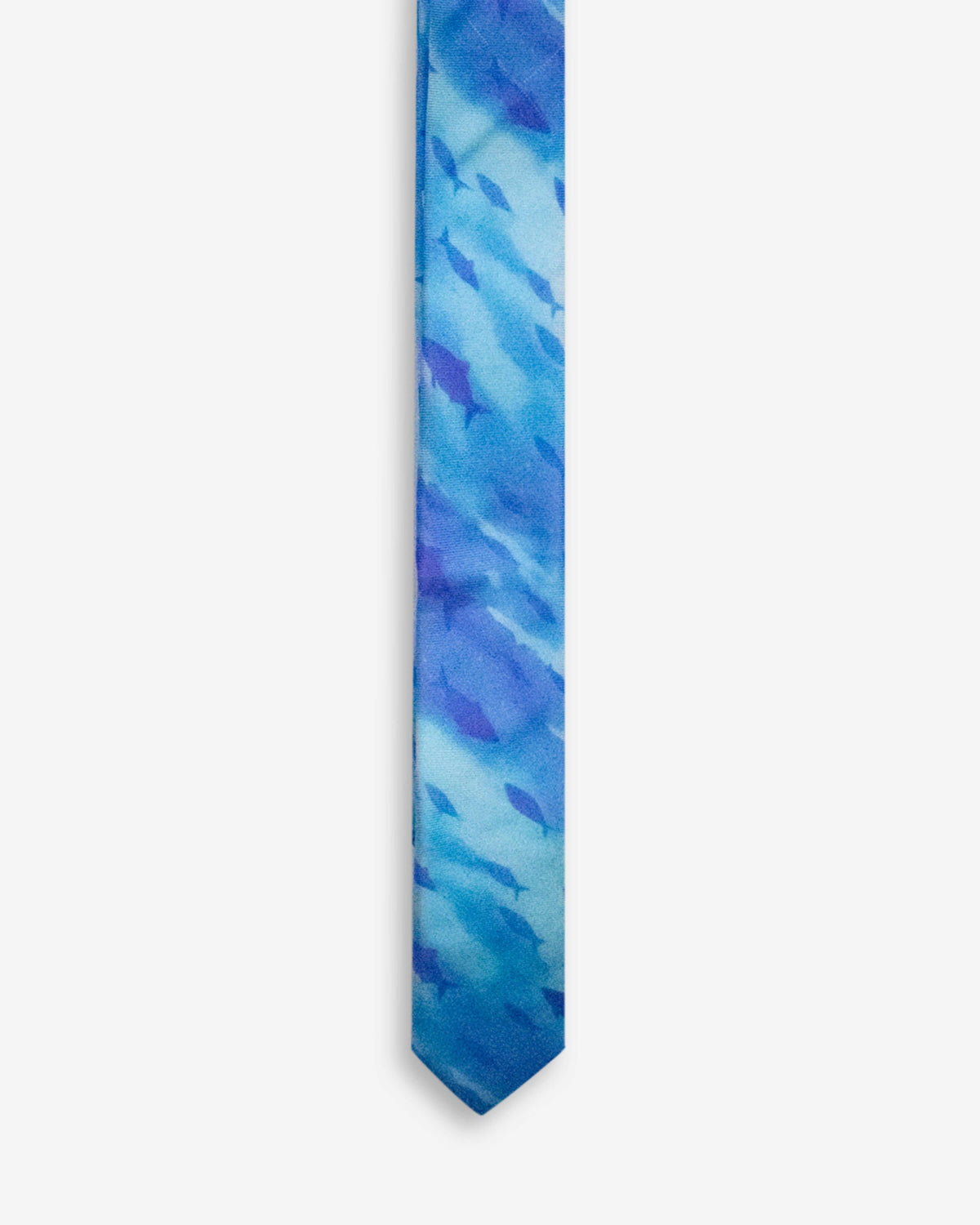Silk Fish School Tie
