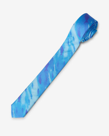 Silk Fish School Tie