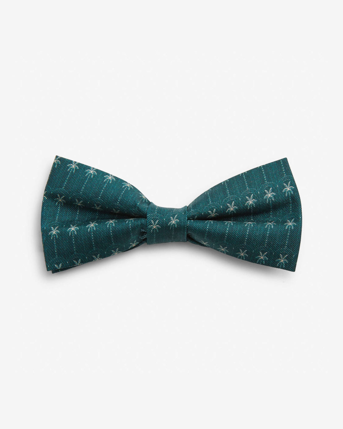 Silk Luxury Palms Bow Tie