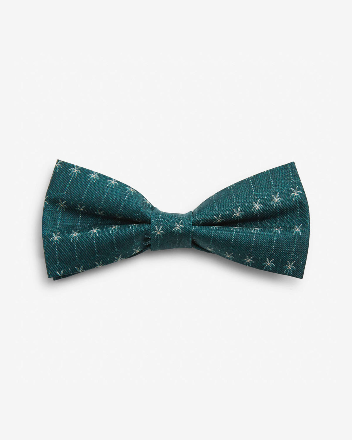 Silk Luxury Palms Bow Tie