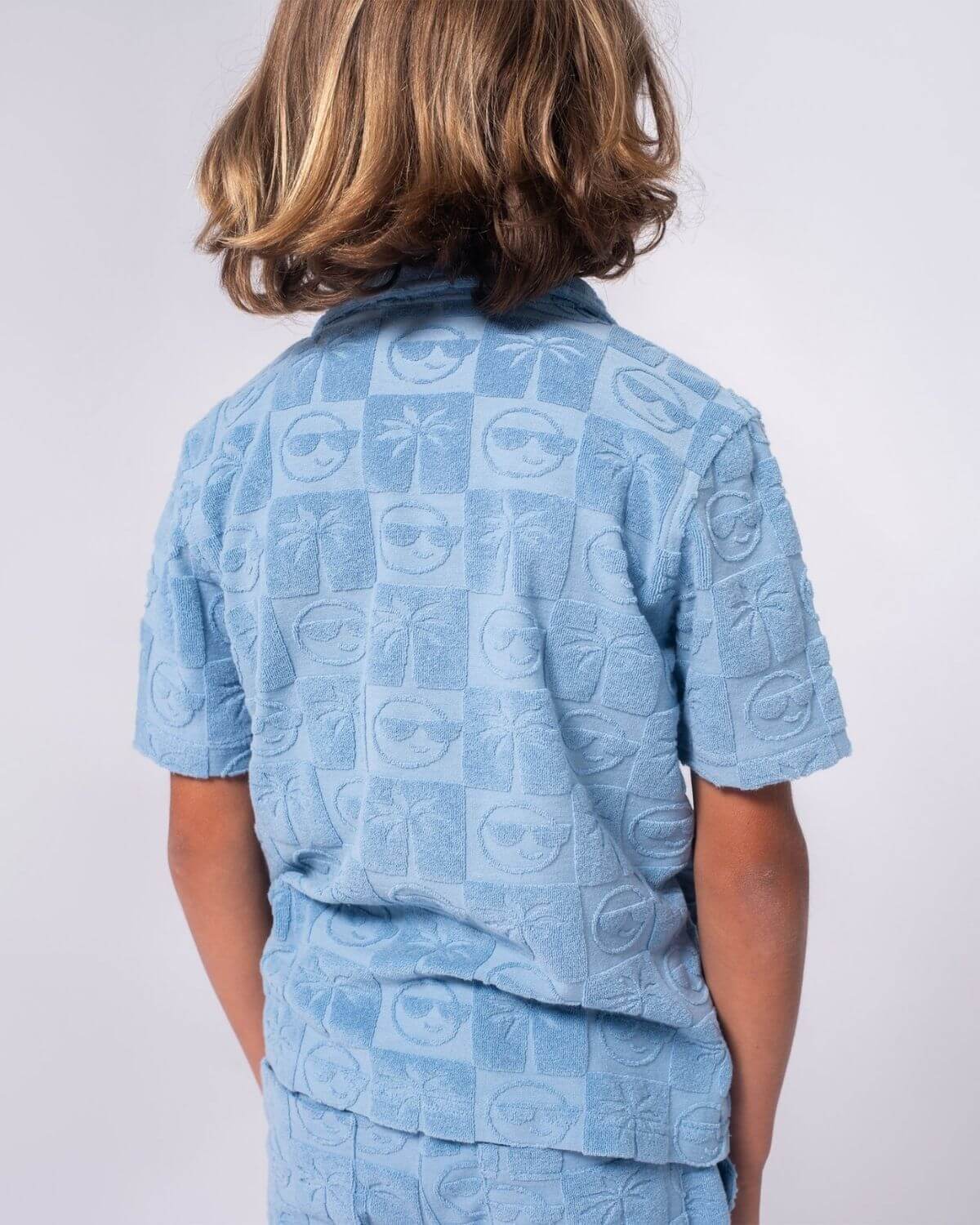 Blue Resort Terry Shirt