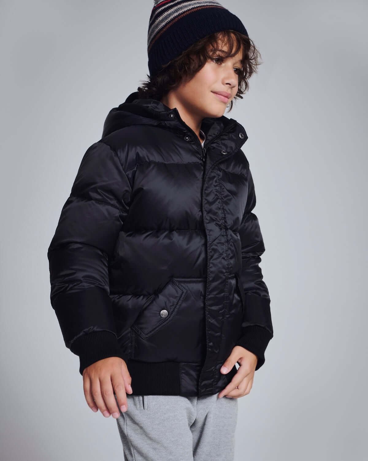 Black Puffy Coat