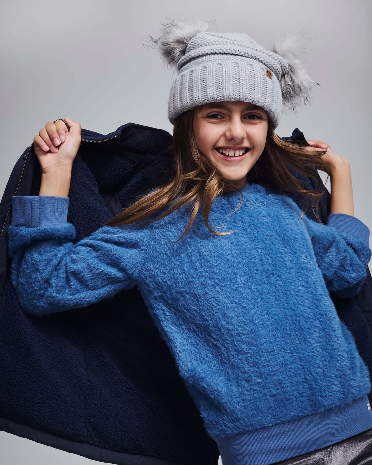 Dusty Blue Willow Top