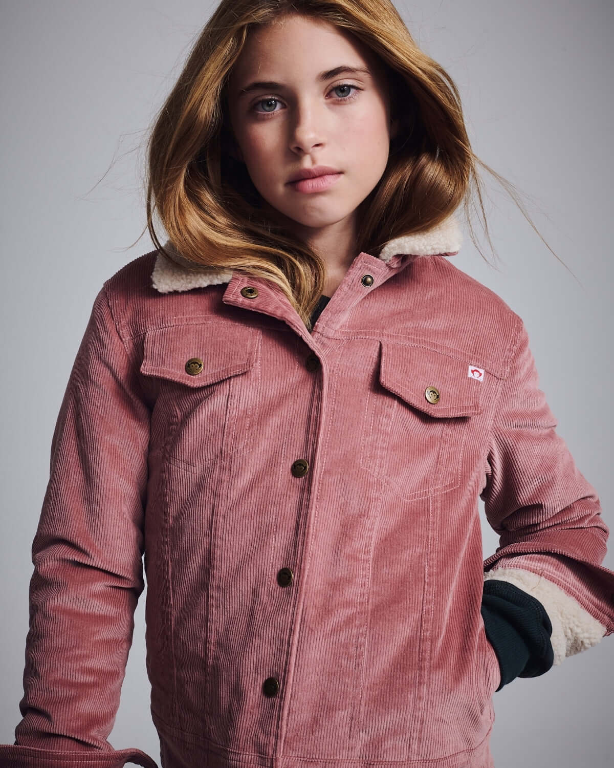 Dusty Rose Barbour Cord Jacket