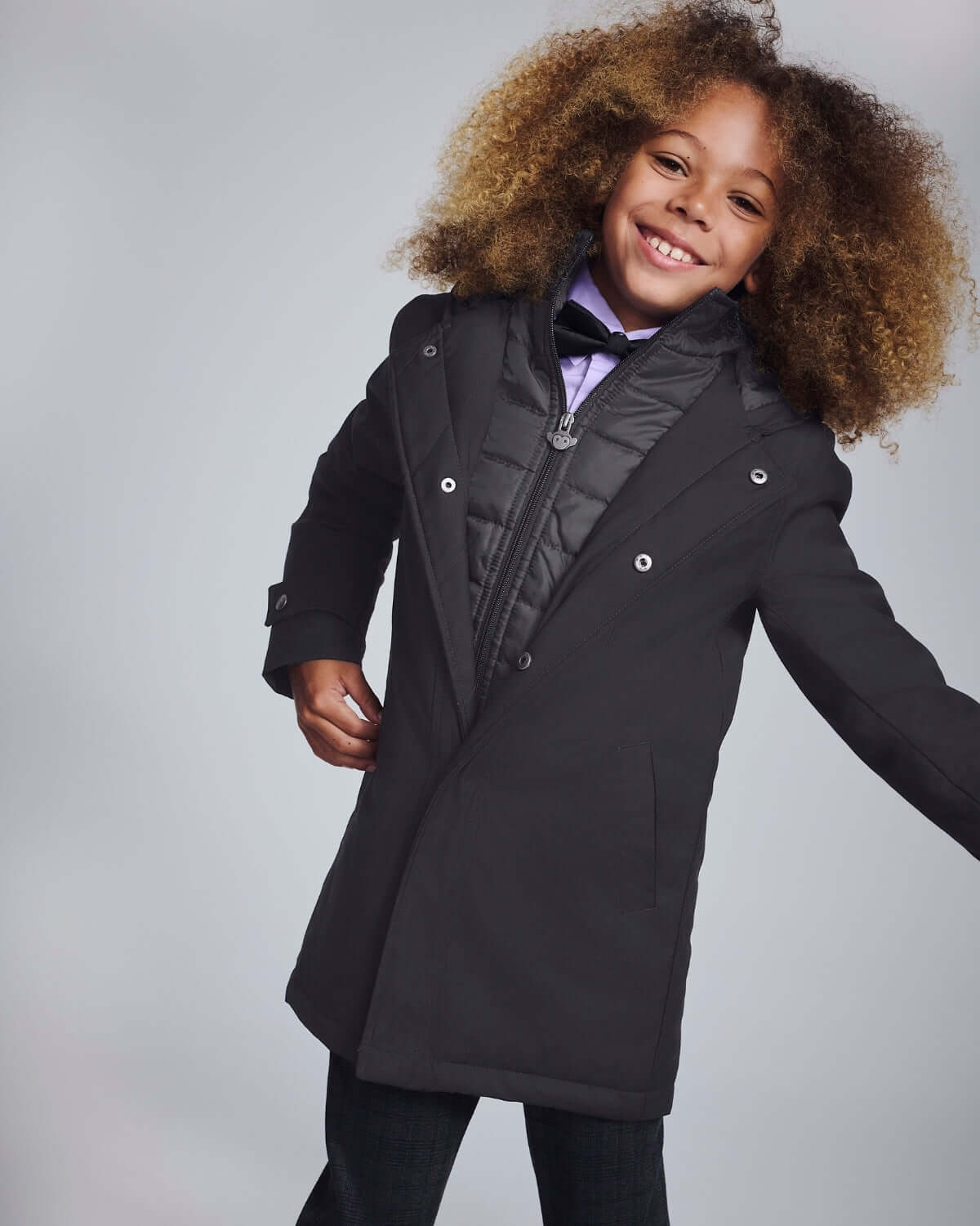 Black Urban Gotham Coat