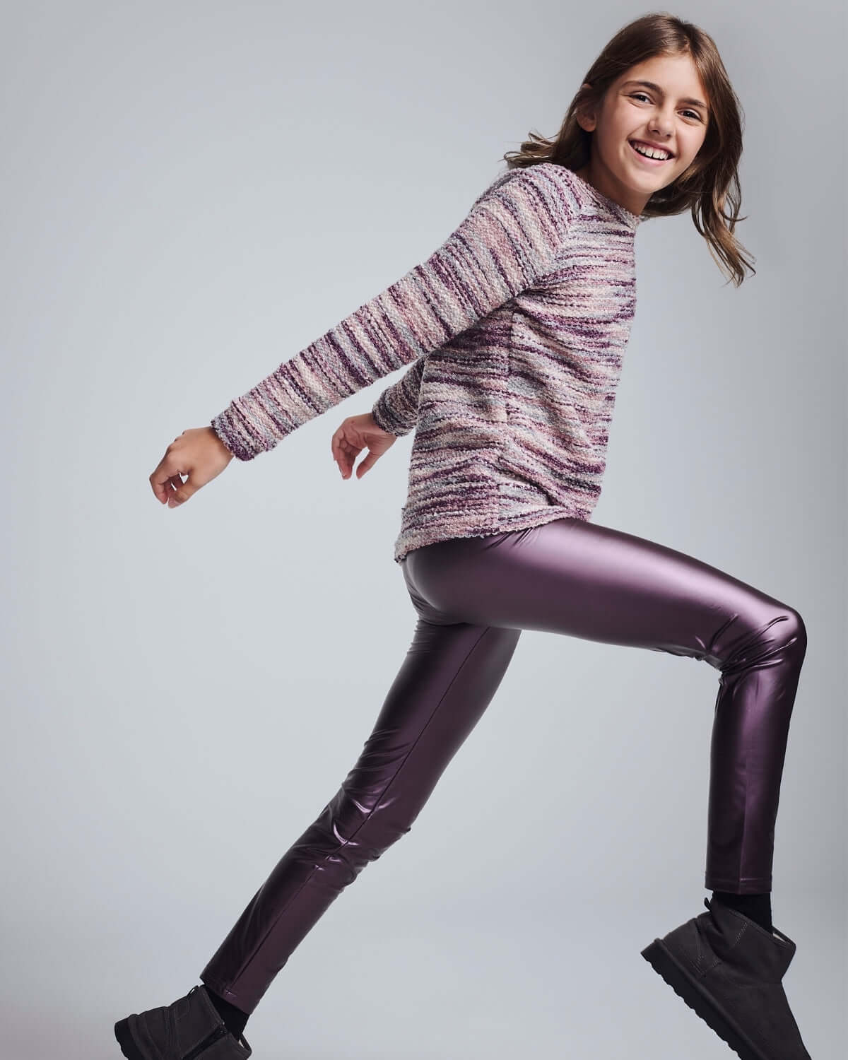 Purple Shine Leggings